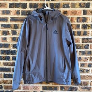 Adidas Rain.RDY rain jacket coat, Men’s S